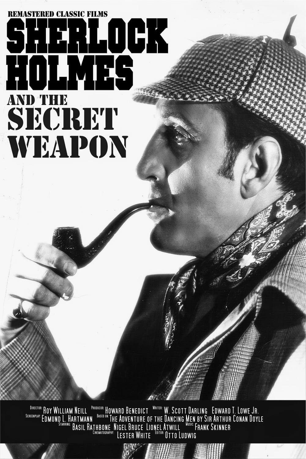 Sherlock Holmes And The Secret Weapon Poster